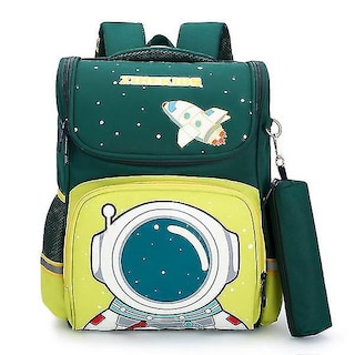 Foto 1 | Foto 1 | Mochila Huoguo Children School Para Niños Y Niñas, Color Verde - Venta Internacional.
