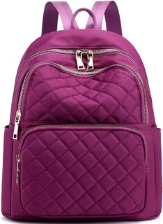 Foto 1 | Foto 1 | Mochila Huoguo Fashion, Ligera, Casual, De Nailon, Color Morado 33x2 - Venta Internacional.
