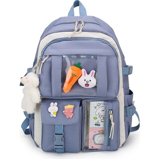 Foto 1 | Foto 1 | Mochila Escolar Impermeable De Gran Capacidad Para Exteriores - Venta Internacional.