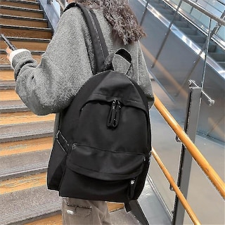 Foto 4 | Foto 4 | Mochila Escolar De Hombro Antirrobo Huoguo Para Mujer, Color Negro - Venta Internacional.