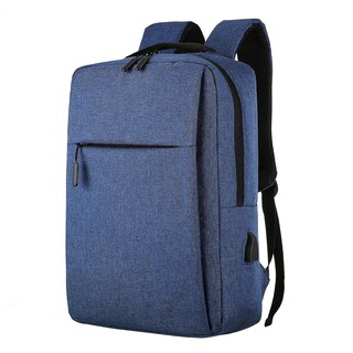 Foto 1 | Foto 1 | Mochila Para Portátil Huoguo 15.6 Pulgadas Con Puerto De Carga Usb, Color Azul Oscuro - Venta Internacional.