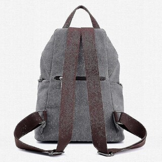 Foto 4 | Foto 4 | Mochila Huoguo Ladies Leisure Literary Sports De Lona Gris - Venta Internacional.