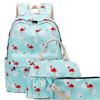 Foto 1 | Foto 1 | Mochila Huoguo Conjunto De Mochilas Escolares Para Estudiantes De Ocio Para Mujeres, Azul - Venta Internacional.