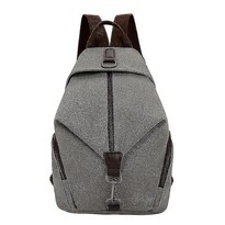 Mochila Huoguo Canvas Antirrobo Con Hombro Gris Claro - Venta Internacional.