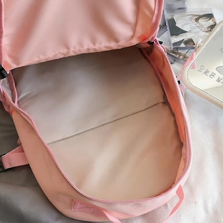 Foto 4 | Foto 4 | Mochila Huoguo De Tela Oxford Negra De Gran Capacidad Para La Universidad - Venta Internacional.