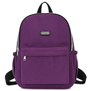 Foto 1 | Foto 1 | Mochila Huoguo Oxford Cloth Leisure Student School Púrpura - Venta Internacional.
