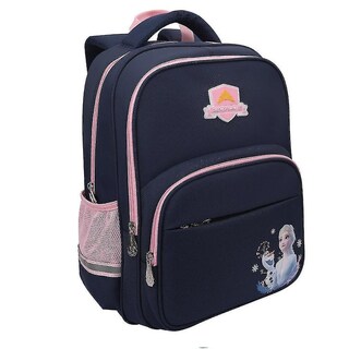 Foto 1 | Foto 1 | Mochila Huoguo Frozen Para Niñas De 1 A 5 Grados, Impermeable, Azul Marino - Venta Internacional.
