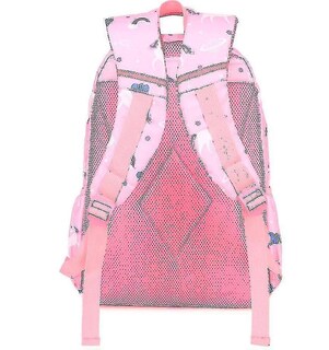 Foto 4 | Foto 4 | Mochila Huoguo Con Dibujos Animados De Unicornio Para Niñas, Lona Negra, 0,75 K - Venta Internacional.