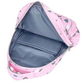 Foto 5 | Foto 5 | Mochila Huoguo Con Dibujos Animados De Unicornio Para Niñas, Lona Negra, 0,75 K - Venta Internacional.