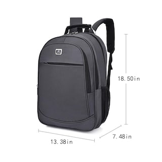 Foto 3 | Foto 3 | Mochila Para Portátil Huoguo, Antirrobo, Impermeable, 15.6 Pulgadas, Gris - Venta Internacional.
