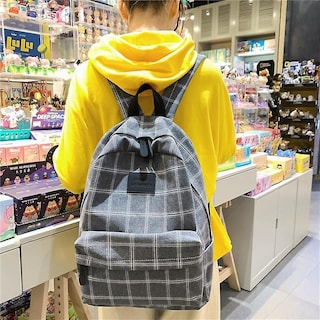 Foto 3 | Foto 3 | Mochila Escolar Moderna Sanlin Beans, Casual Para Mujer, Beige - Venta Internacional.