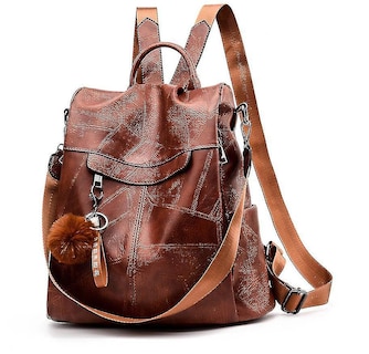Foto 2 | Foto 2 | Mochila Huoguo Crossbody Para Mujer Jujube Red Fashion Pu - Venta Internacional.