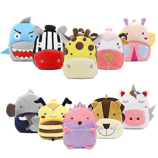 Foto 2 | Foto 2 | Mochila De Felpa Huoguo Con Forma De Dibujos Animados Para Bebés Unisex De 2 A 4 Años - Venta Internacional.