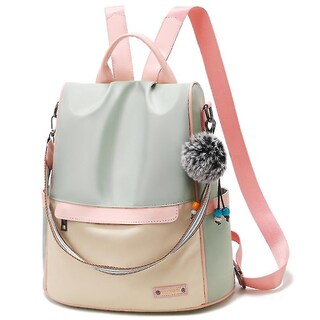 Foto 1 | Foto 1 | Mochila Huoguo Para Mujer, Casual, De Lona, De Viaje, Pequeña, Verde - Venta Internacional.