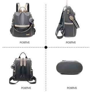 Foto 4 | Foto 4 | Mochila Huoguo Para Mujer, Casual, De Lona, De Viaje, Pequeña, Verde - Venta Internacional.
