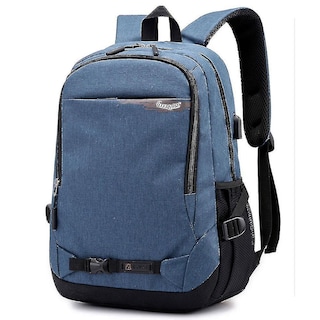 Foto 1 | Foto 1 | Mochila Huoguo Leisure Sports Business Doble Azul 47cm - Venta Internacional.