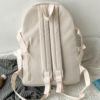 Foto 3 | Foto 3 | Mochila Sanlin Beans Con Dibujos Animados Para Estudiantes Adolescentes A Prueba De Agua - Venta Internacional.