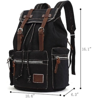 Foto 2 | Foto 2 | Mochila Kaukko Multifuncional De Piel Negra - Venta Internacional.