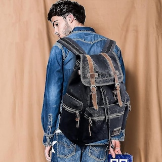 Foto 3 | Foto 3 | Mochila Kaukko Multifuncional De Piel Negra - Venta Internacional.