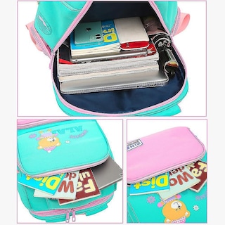 Foto 4 | Foto 4 | Mochila Huoguo Children's Ridge Protection Cartoon Oxford - Venta Internacional.