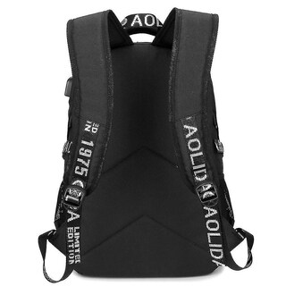 Foto 2 | Foto 2 | Mochila Huoguo, Bolsa Deportiva Para Exteriores, Ordenador De 15,6 Pulgadas, Negra - Venta Internacional.