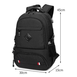 Foto 5 | Foto 5 | Mochila Huoguo, Bolsa Deportiva Para Exteriores, Ordenador De 15,6 Pulgadas, Negra - Venta Internacional.