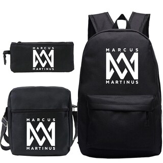 Foto 1 | Foto 1 | Set De Mochilas Escolares Sanlin Beans Con Estampado De Anime, 3 Unidades - Venta Internacional.