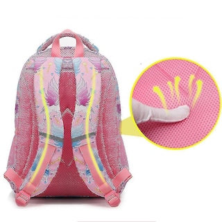 Foto 2 | Foto 2 | Mochila Huoguo Rosa Impermeable Para Colegialas De 3 Piezas - Venta Internacional.