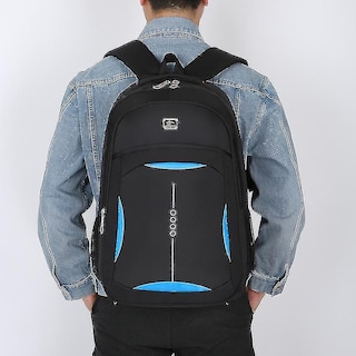 Foto 2 | Foto 2 | Mochila Huoguo Blanca De 43 Cm De Calidad Deportiva Para Viajes O Negocios - Venta Internacional.