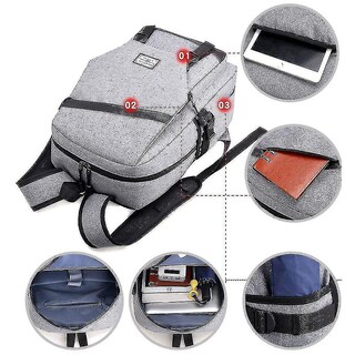 Foto 2 | Foto 2 | Mochila Huoguo Casual De Tela Oxford De 20-35 L De Gran Capacidad - Venta Internacional.