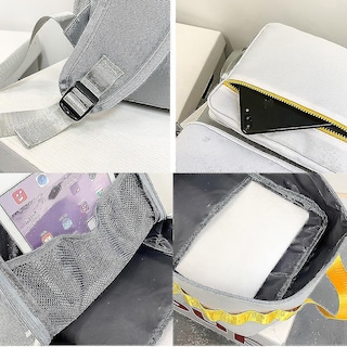 Foto 5 | Foto 5 | Mochila Huoguo Para Hombre, Casual, Para Estudiantes De Secundaria, Azul - Venta Internacional.