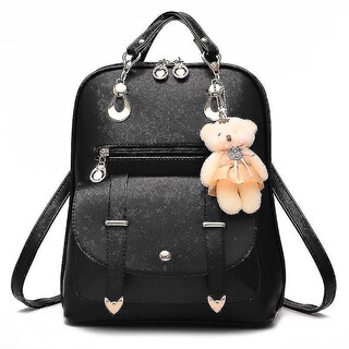 Foto 2 | Foto 2 | Mochila Huoguo De Piel Sintética Dorada A La Moda Casual Para Mujer - Venta Internacional.