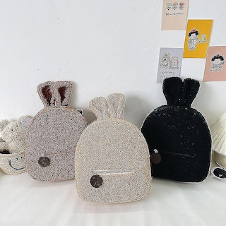 Foto 1 | Foto 1 | Mochila Huoguo Bear Fleece Khaki Para Niños Y Mujeres - Venta Internacional.