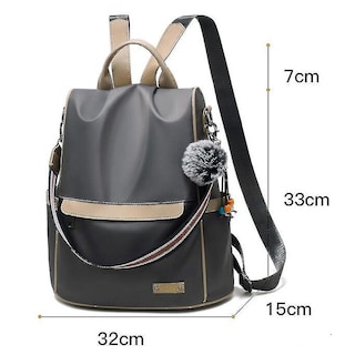 Foto 5 | Foto 5 | Mochila Huoguo Para Mujer, Casual, De Lona, De Viaje, Pequeña, Verde - Venta Internacional.
