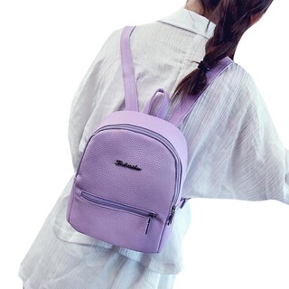 Foto 3 | Foto 3 | Mochila Escolar Huoguo, Bolso De Viaje De Piel Para Niñas - Venta Internacional.