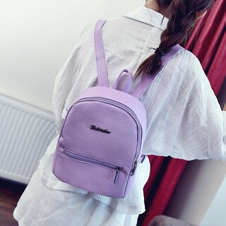 Foto 4 | Foto 4 | Mochila Escolar Huoguo, Bolso De Viaje De Piel Para Niñas - Venta Internacional.