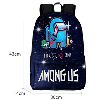 Foto 3 | Foto 3 | Mochila Escolar Sanlin Beans Among Us De Nailon Impermeable - Venta Internacional.