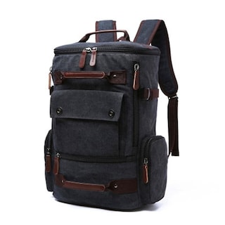 Foto 2 | Foto 2 | Mochila Sanlin Beans Korean Fashion Verde Militar 20-35l - Venta Internacional.
