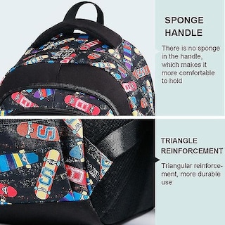Foto 5 | Foto 5 | Mochila Huoguo Dinosaur School Para Niñas Y Niños 41x28x20cm - Venta Internacional.