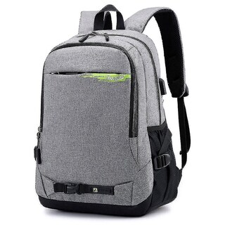 Foto 1 | Foto 1 | Mochila Huoguo Grey Leisure Sports Business Double 36-55l - Venta Internacional.