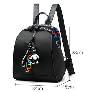 Foto 5 | Foto 5 | Mochila Huoguo De Viaje Para Mujer, Negra, Impermeable, 20-35 L - Venta Internacional.