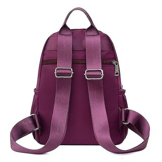Foto 2 | Foto 2 | Mochila Huoguo Travel Impermeable Para Mujer Morada 26x13x33c - Venta Internacional.
