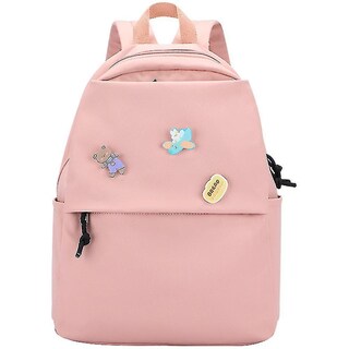 Foto 1 | Foto 1 | Mochila Huoguo Para Alumnos De Primaria Impermeable Rosa - Venta Internacional.