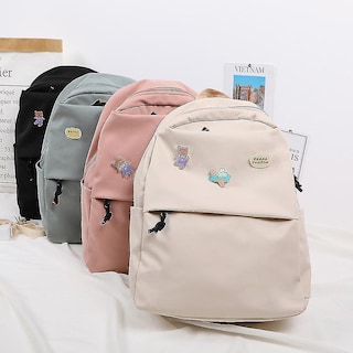 Foto 4 | Foto 4 | Mochila Huoguo Para Alumnos De Primaria Impermeable Rosa - Venta Internacional.