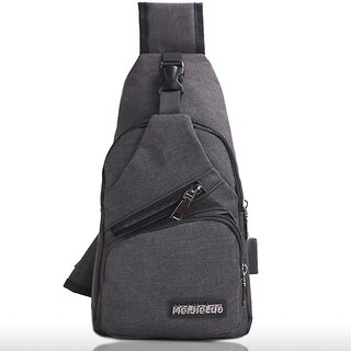Foto 2 | Foto 2 | Mochila Huoguo Bandolera Con Carga Usb Para Hombre - Venta Internacional.