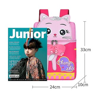 Foto 5 | Foto 5 | Mochila Huoguo, Mochila Escolar Para Niños De 2 A 8 Años, Rosa Claro - Venta Internacional.