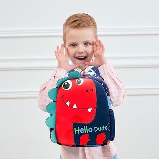 Foto 4 | Foto 4 | Mochila Huoguo Para Niños De 2 A 5 Años, Dinosaurio De Jardín De Infantes - Venta Internacional.