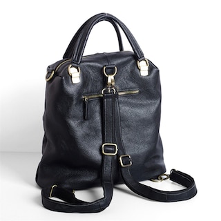 Foto 1 | Foto 1 | Mochila Sanlin Beans De Piel Sintética Negra Para Mujer, 1 Kg - Venta Internacional.