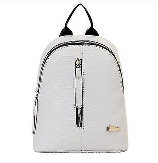 Foto 3 | Foto 3 | Mochila Huoguo De Cuero Para Niñas, Adolescentes Y Mujeres Gris - Venta Internacional.