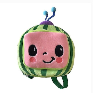 Foto 1 | Foto 1 | Mochila Escolar Infantil Huoguo Cocomelon Plush Verde/rosa - Venta Internacional.